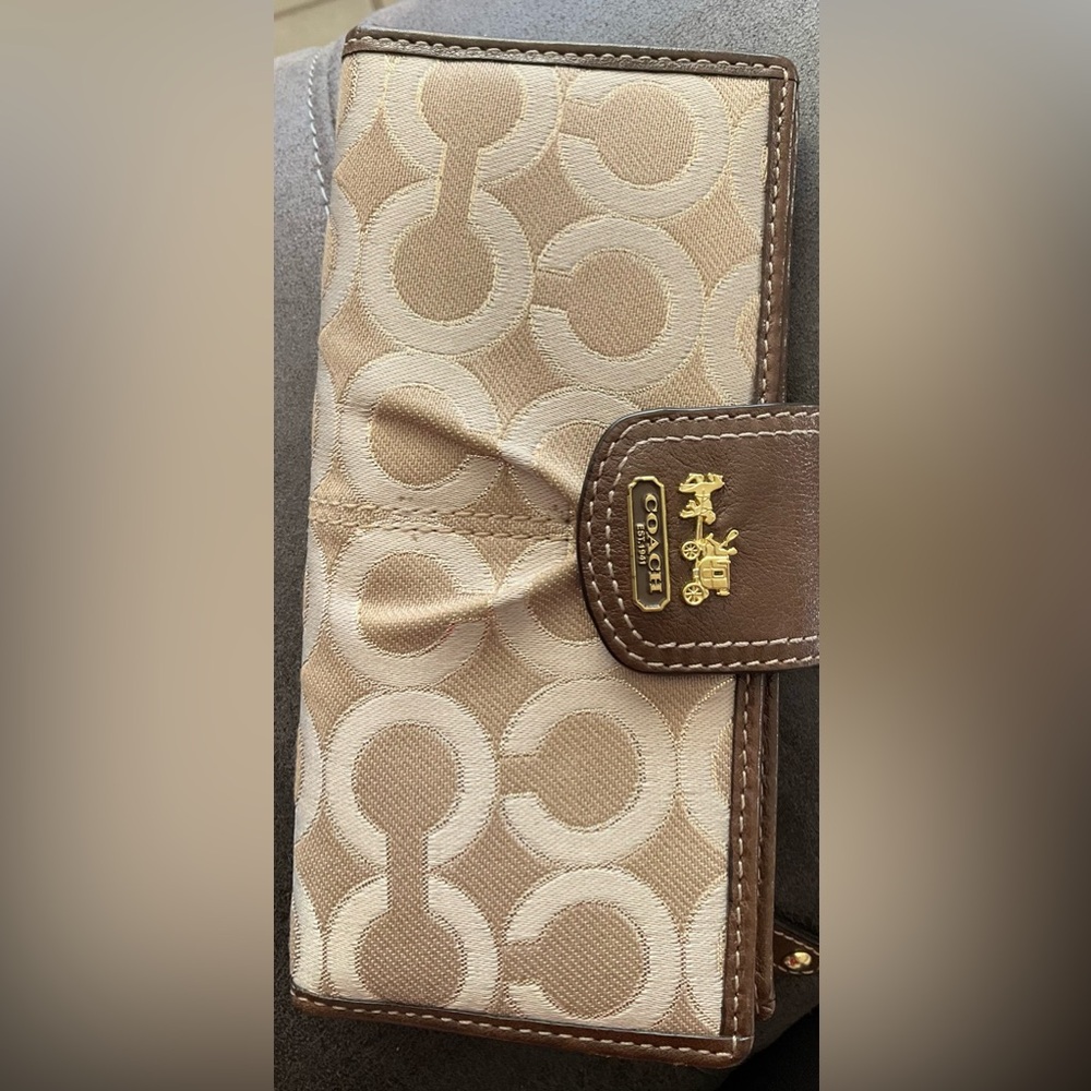 Coach Madison OP Lurx skinny wallet 3H00056681